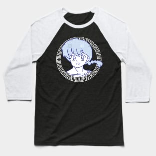 Ranma Saotome White Circle Baseball T-Shirt